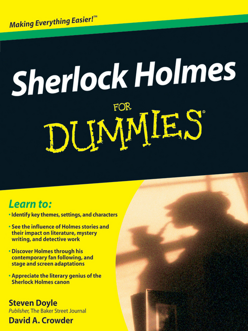 Title details for Sherlock Holmes For Dummies by Steven Doyle - Wait list